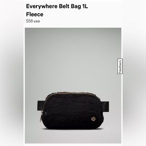 Lululemon Everywhere Belt Bag 1L Fleece